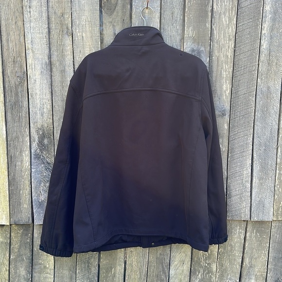 Men’s Calvin Klein Fleece Lined Double Zip Winter Coat size Large - Picture 8 of 8